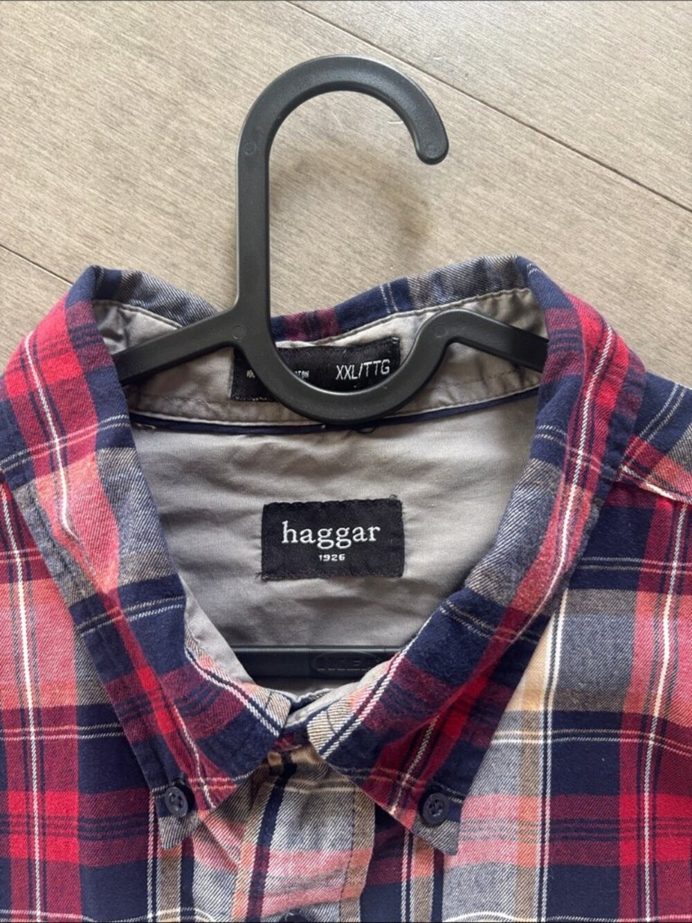 Mens XXL Dress Shirt Bundle 3 Pack Denver Hayes Haggar Button Down - Picture 8 of 16